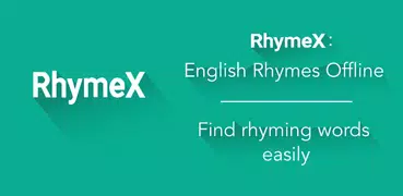 RhymeX - English Rhymes Offlin