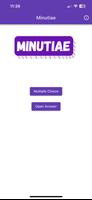 Poster Minutiae - Trivia App