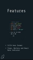 Simple Code Watch Face screenshot 1