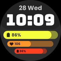 Simple Bar Watch Face screenshot 7