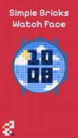 Simple Bricks Watch Face پوسٹر