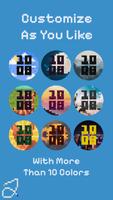 Simple Bricks Watch Face اسکرین شاٹ 1