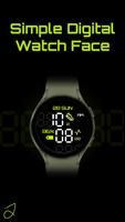 Simple Digital Watch Face poster