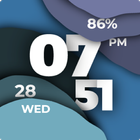 Simple Layer Watch Face أيقونة