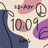 Simple Script Watch Face