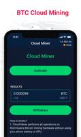 Bitcoin Mining-BTC Cloud miner capture d'écran 1