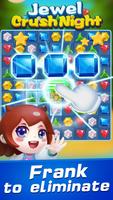 Jewel Crush Night-Match 3 Puzzle captura de pantalla 3