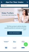 Aqua Pure Water Solution โปสเตอร์