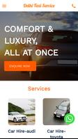 Delhi Taxi Service-poster