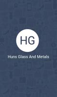 Huns Glass And Metals الملصق