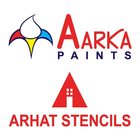 AARKA PAINTS & ARHAT STENCILS আইকন
