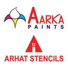 AARKA PAINTS & ARHAT STENCILS ícone