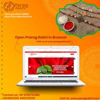 Parag Rakhi wholesale B2B shop poster