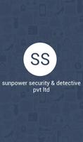 sunpower security & detective poster