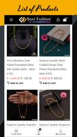 Soni Fashion Online Jewellery capture d'écran 1