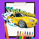สมุดระบายสีรถ JDM APK