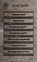 Love Spells and rituals poster