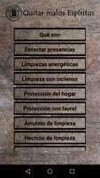 Quitar malos Espíritus Poster
