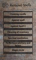 Remove spells and witchcraft-poster
