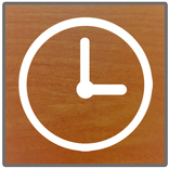 Clock (بڑی سکرین گھڑی)