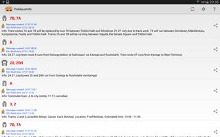 PoikkeusInfo screenshot 1