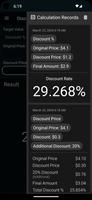 Discount Calculator ภาพหน้าจอ 2