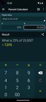 Percent Calculator پوسٹر