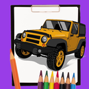 สมุดระบายสีรถ SUV APK