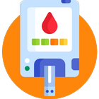 Blood Sugar & Diabetes Tracker أيقونة