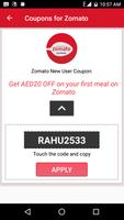 Food Coupons for Zomato capture d'écran 2