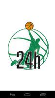 Boston Basketball 24h Plakat