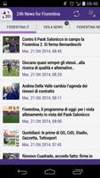 Fiorentina 24h تصوير الشاشة 1