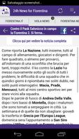 Fiorentina 24h captura de pantalla 2