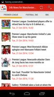 24h News for Man. United स्क्रीनशॉट 1