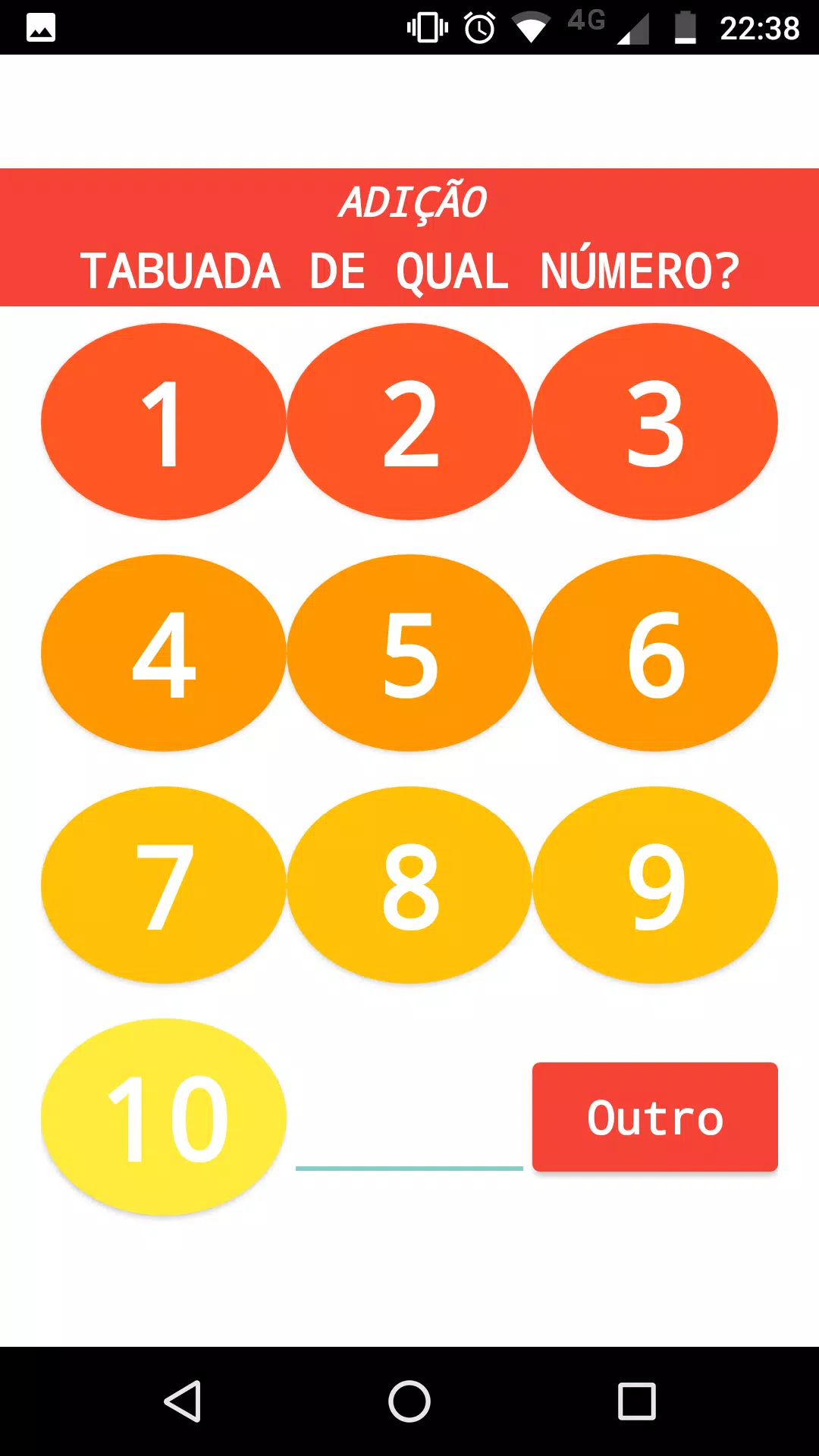 Download do APK de Quiz de Tabuada para Android