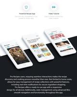 Pro Recipes App - Ultimate App imagem de tela 1