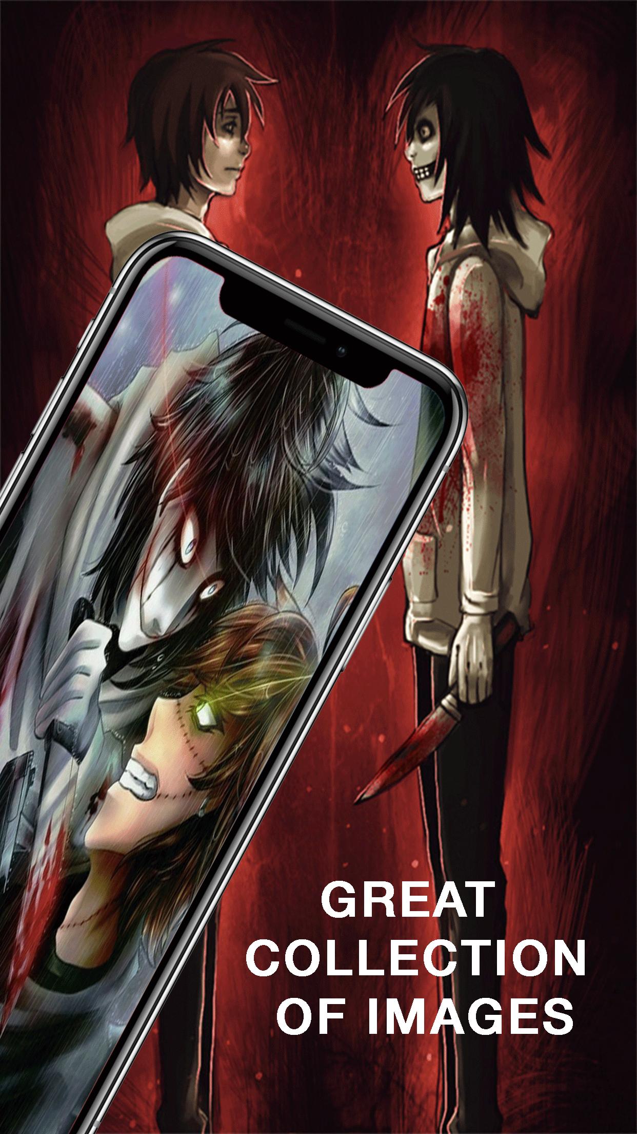 Jeff Wallpapers Creepypasta The Killer anime for Android - APK Download