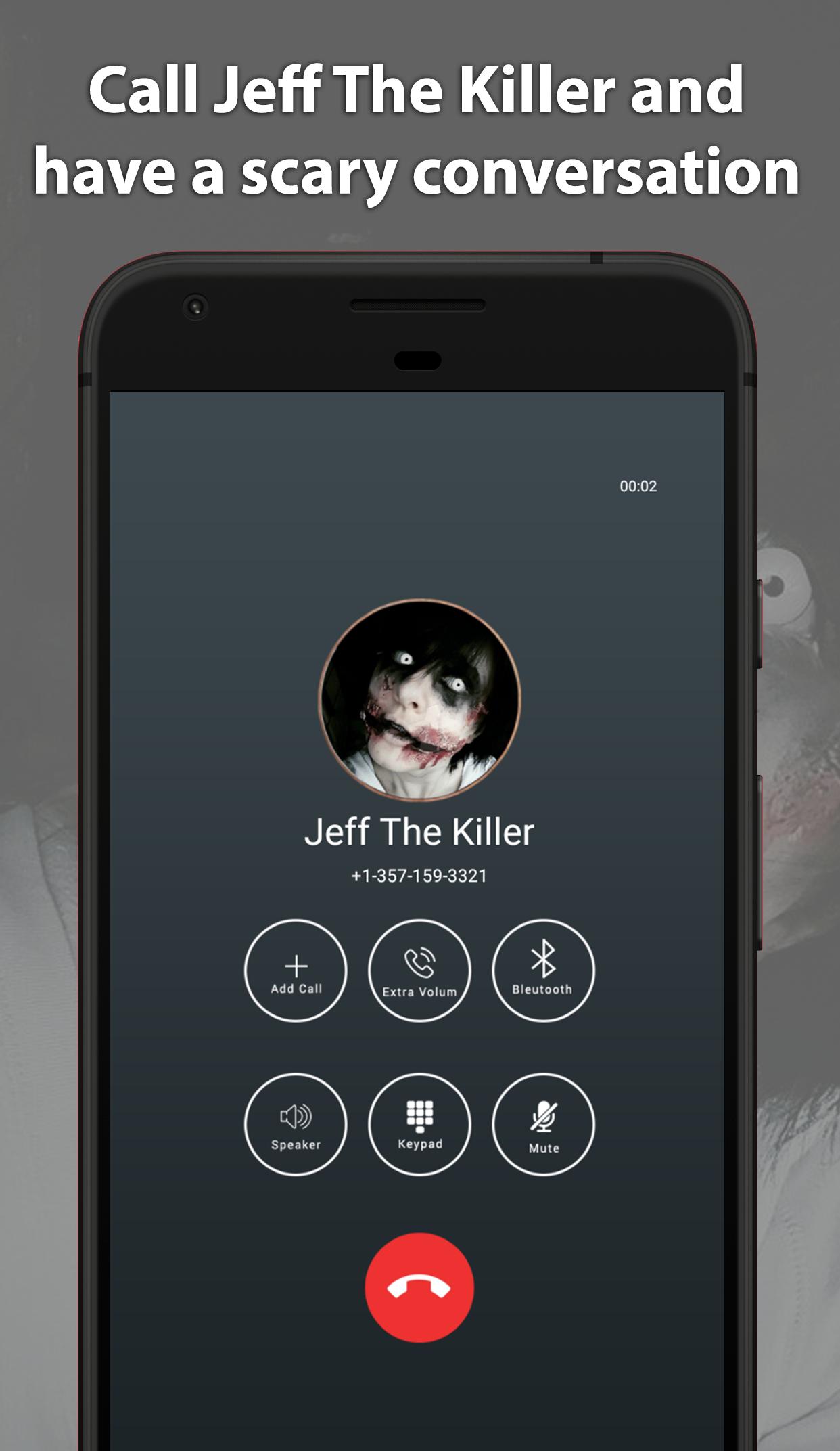 Android için Creepy Jeff The Killer Fake Chat And Video Call - APK'yı İndir