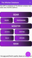 Witcher Database پوسٹر