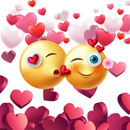 Emoticones de Amor APK