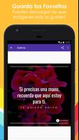 Frases de Amistad con Flores capture d'écran 3