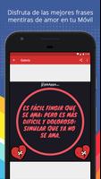 Frases Mentiras de Amor постер