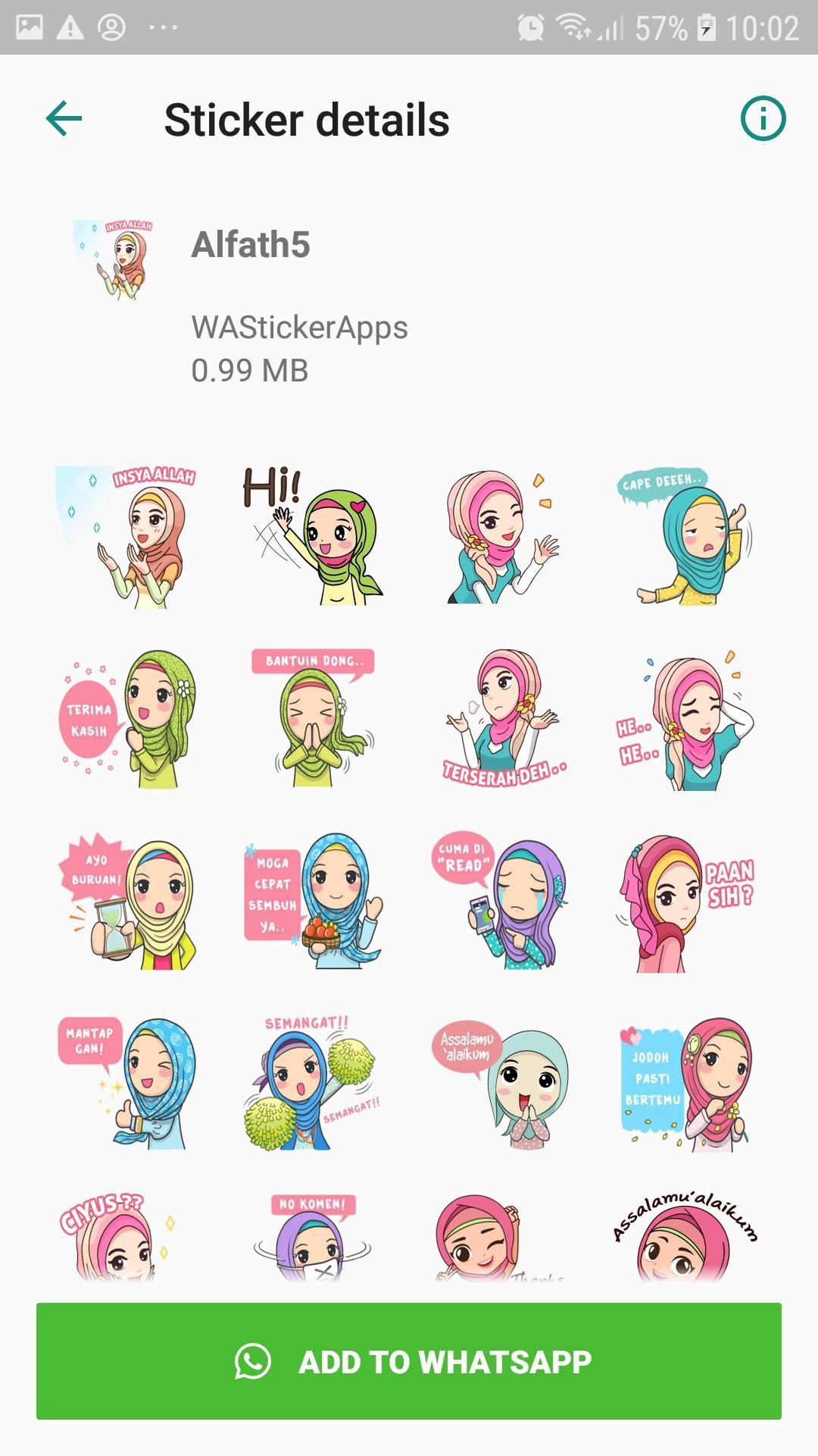 Muslimah Sticker For Whatsapp Wastickerapps For Android Apk