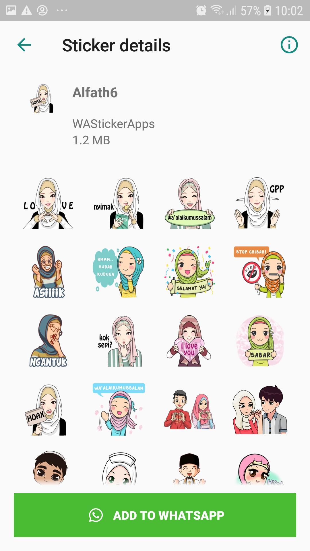 Muslimah Sticker For Whatsapp Wastickerapps For Android Apk