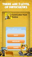 Construction Truck Puzzle Game スクリーンショット 1