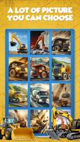 Construction Truck Puzzle Game スクリーンショット 3