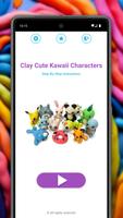 Clay Cute Kawaii Characters poster