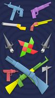 อาวุธ Origami: ดาบและปืน โปสเตอร์