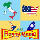 Map Flag Mania ícone