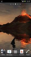 3D Volcano Live Wallpaper capture d'écran 2